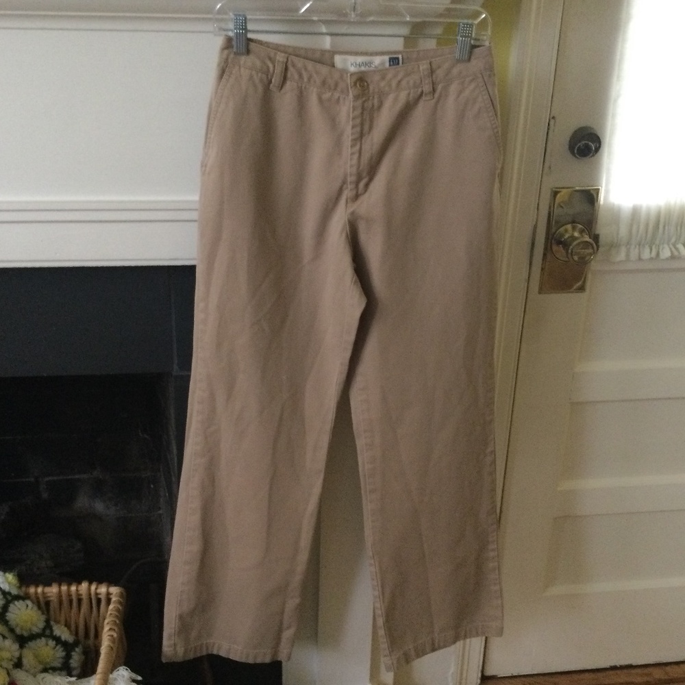 Vintage Y2K Gap Bootcut Wide Leg Indie Grunge Khaki Pants  - Size 4